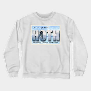 Endor Travel Postcard Crewneck Sweatshirt